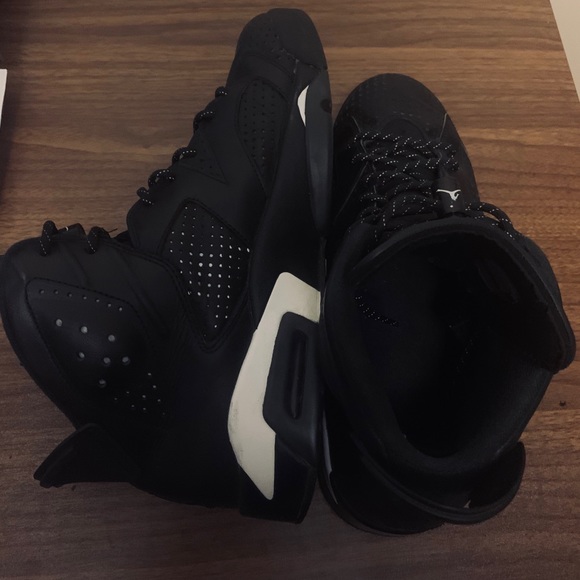 Black cat air Jordan 6s - Picture 1 of 6